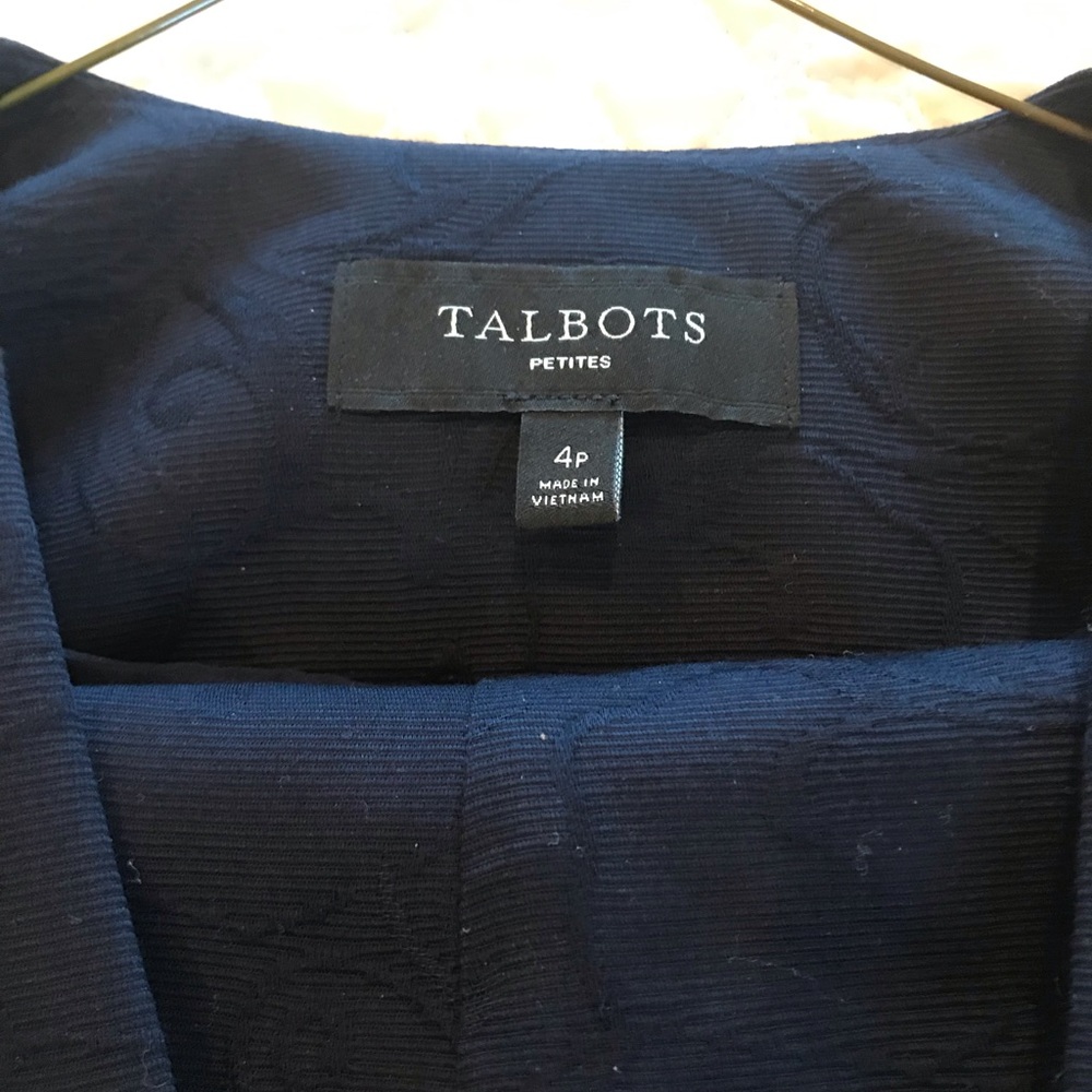 Talbots Navy Suit